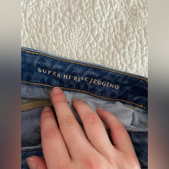 American eagle jeans size 6 short super hi-rise jegging - Picture 4 of 4